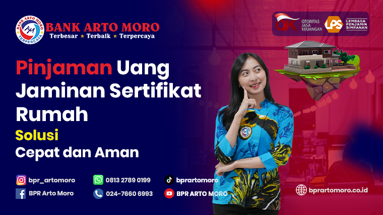 pinjaman uang jaminan sertifikat rumah