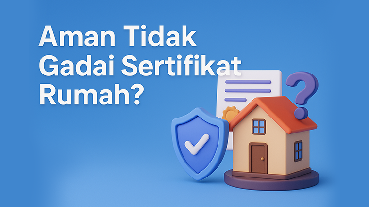 Aman Tidak Gadai Sertifikat Rumah