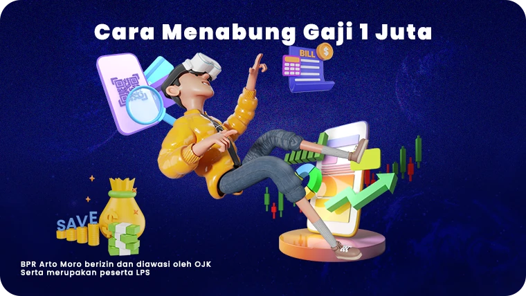 Menabung Gaji 1 Juta per Bulan