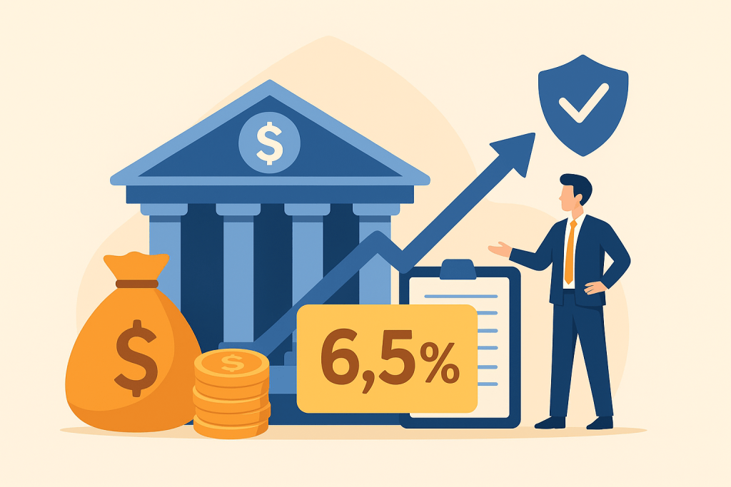 Ilustrasi bunga deposito