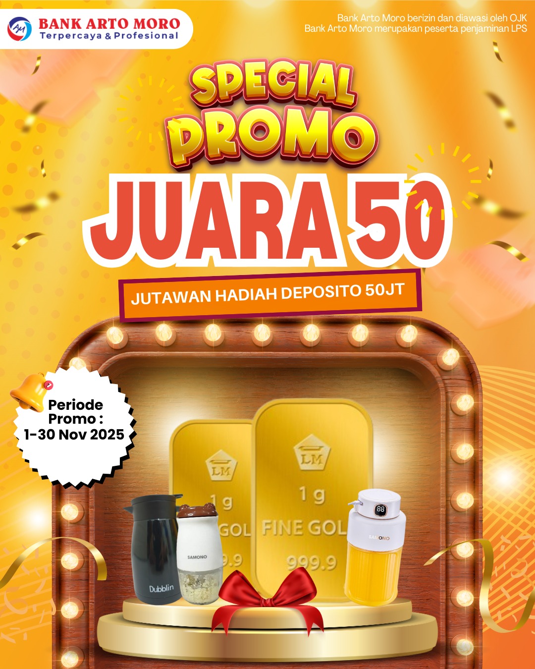 Promo Deposito 50 Juta