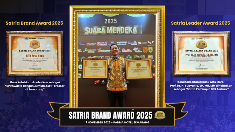 Satria Brand Award 2025 - BPR Terbaik di Jawa Tengah