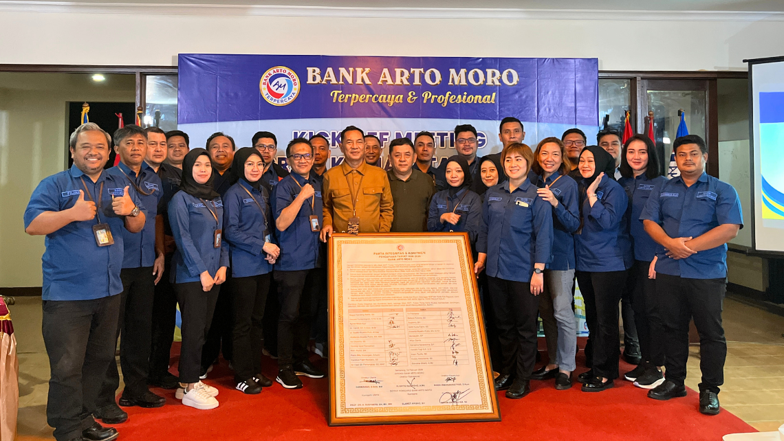 Rapat Strategis Manajemen Bank Arto Moro Fokus Capai Target Pertumbuhan 2026