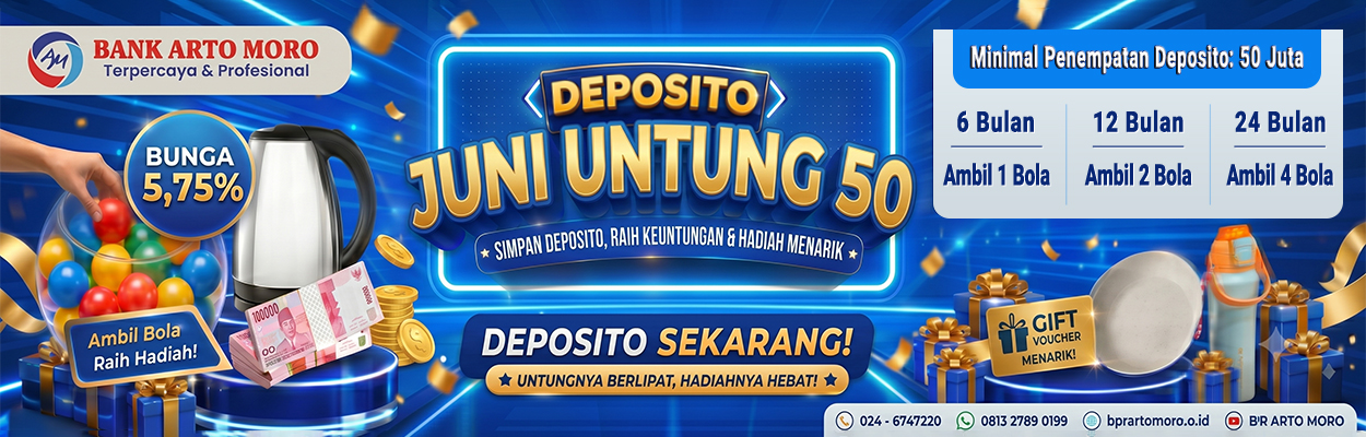 Promo deposito bulan Juni